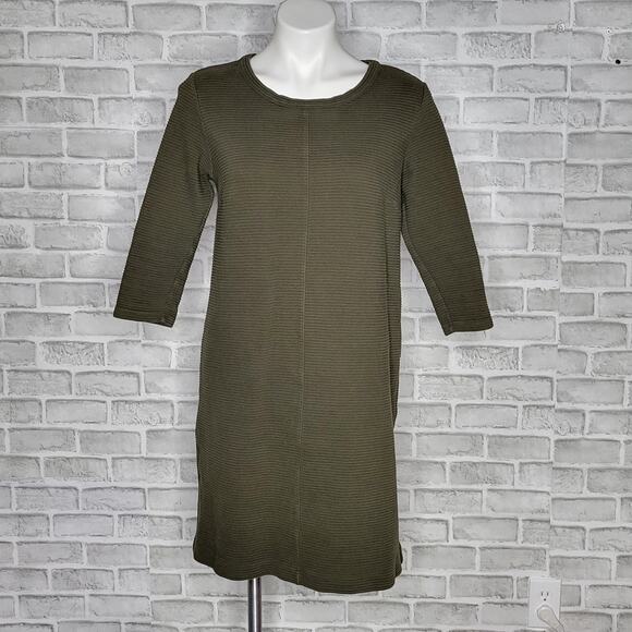 Vineyard Vines Ottoman Ribbed Shift Dress, size S - Picture 1 of 7